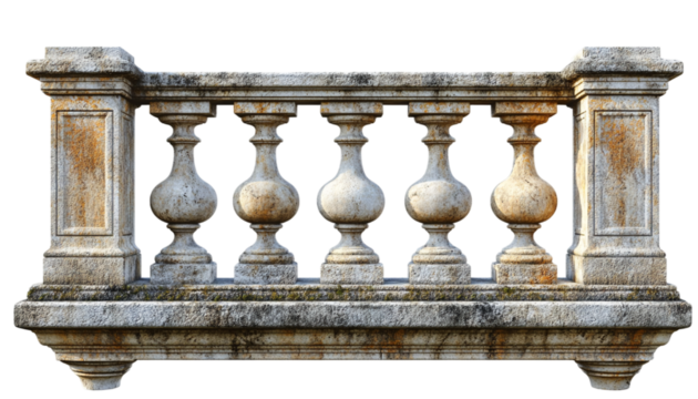 antique column isolated