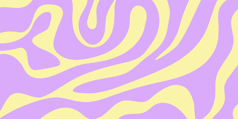 Vector abstract background with colorful wavy lines