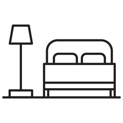 Interior Design Line Icon