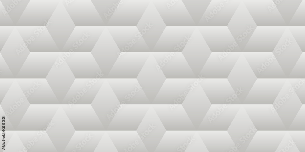 Poster abstract seamless vector geometric template pattern. mosaic and tile gray element wallpaper.