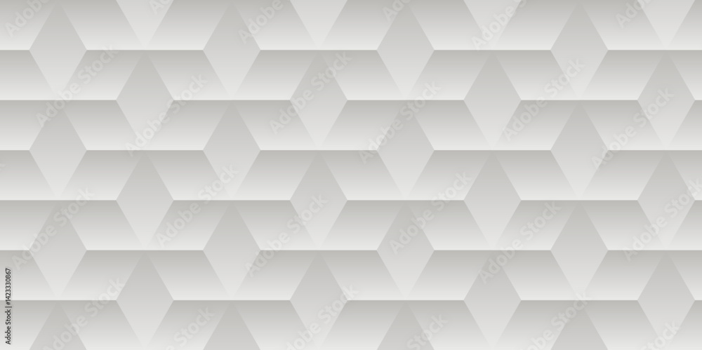 Poster abstract seamless vector geometric template pattern. mosaic and tile gray element wallpaper.