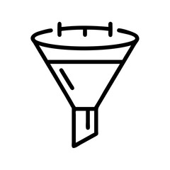 Funnel Filter Tool Icon Design