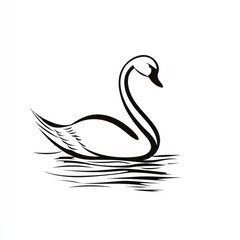 Elegant Swan Design