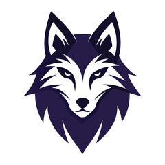 Obraz premium wolf head vector