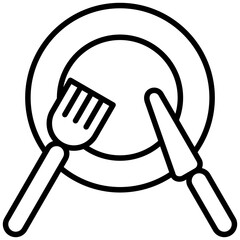 Food line icon