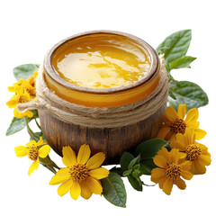 Arnica gel isolated on transparent background.