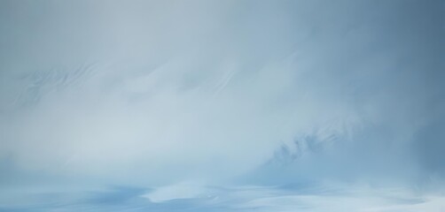 Fototapeta premium Dreamy, hazy light blue watercolor wash, soft edges , texture, abstract