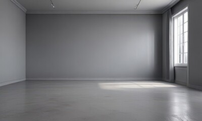 Empty gradient grey room, perfect for showcasing items , minimal, texture