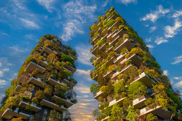 Bosco Verticale is the prototype building of a new architecture of biodiversity