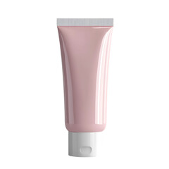 cosmetic tube isolated on white