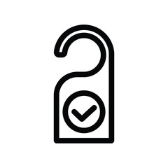 illustration graphic vector is the room can be used and visited or can be entered. Perfect for website, mobile apps, shop, social media announcement, hotel sign, banner or flyer.