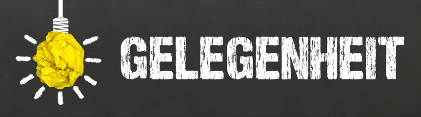 Gelegenheit	
