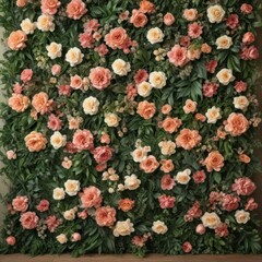Fototapeta premium colorful flower background