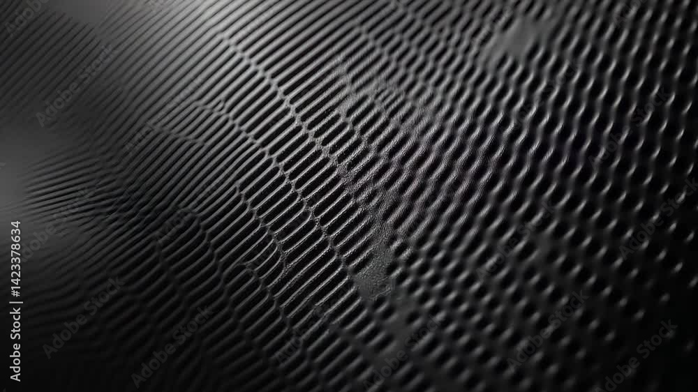 Poster intricate patterns emerge in dynamic textures as light dances across the surface at dusk in a creati