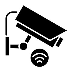 Security Camera  Icon Element For Design
