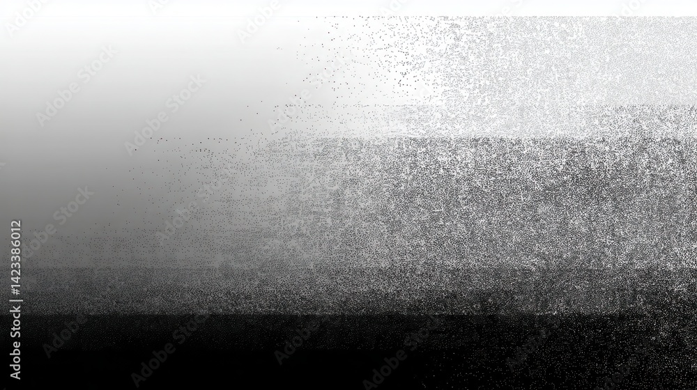 Poster subtle grainy gradient with soft noise texture transitioning from light gray to dark charcoal for mo