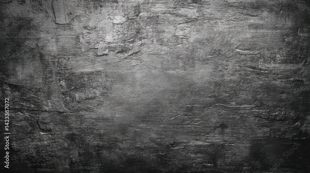 Poster textured dark gray background with space for text or design.