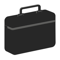 Lunchbox silhouette vector illustration