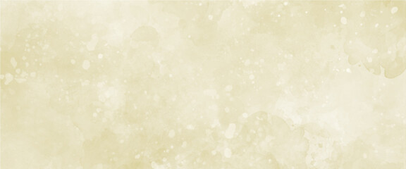 Abstract yellow with cloudy distressed texture watercolor background