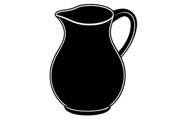 Milk Carton silhouette vector illustration