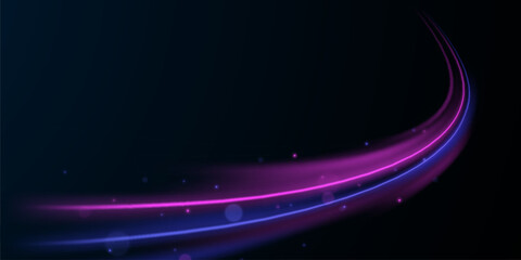 beautiful light speed line background on black background abstract design vector illustration