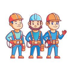 Electric Powerline Workers