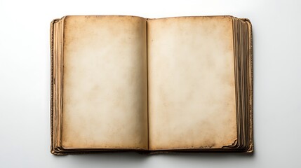 Naklejka premium old open book