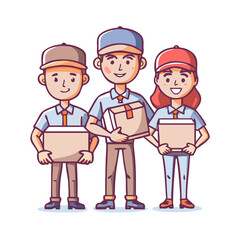 Delivery Team Workers