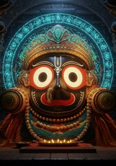 Obraz premium Lord Jagannath , Happy Rathyatra