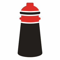Salt Shaker silhouette vector illustration