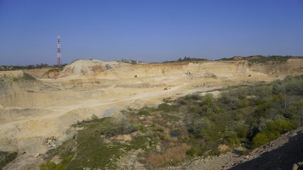 Dirt road to the quarry