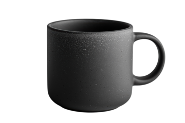 A simple grey coffee mug