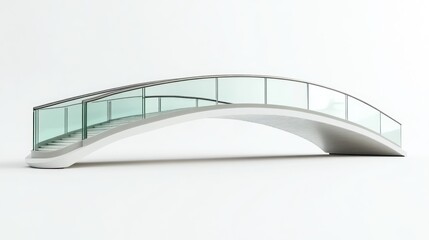 Modern Curved Bridge Design