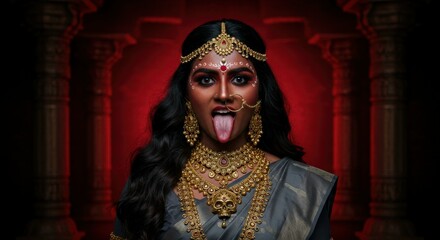 Obraz premium Goddess Kali Maa 