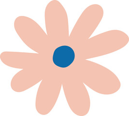 Beautiful Flowers nature ornament vector illustration