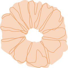 Retro 90's Scrunchie Hair Tie Hairbands