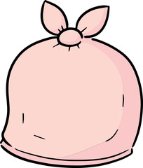 Illustration of plastic bag
