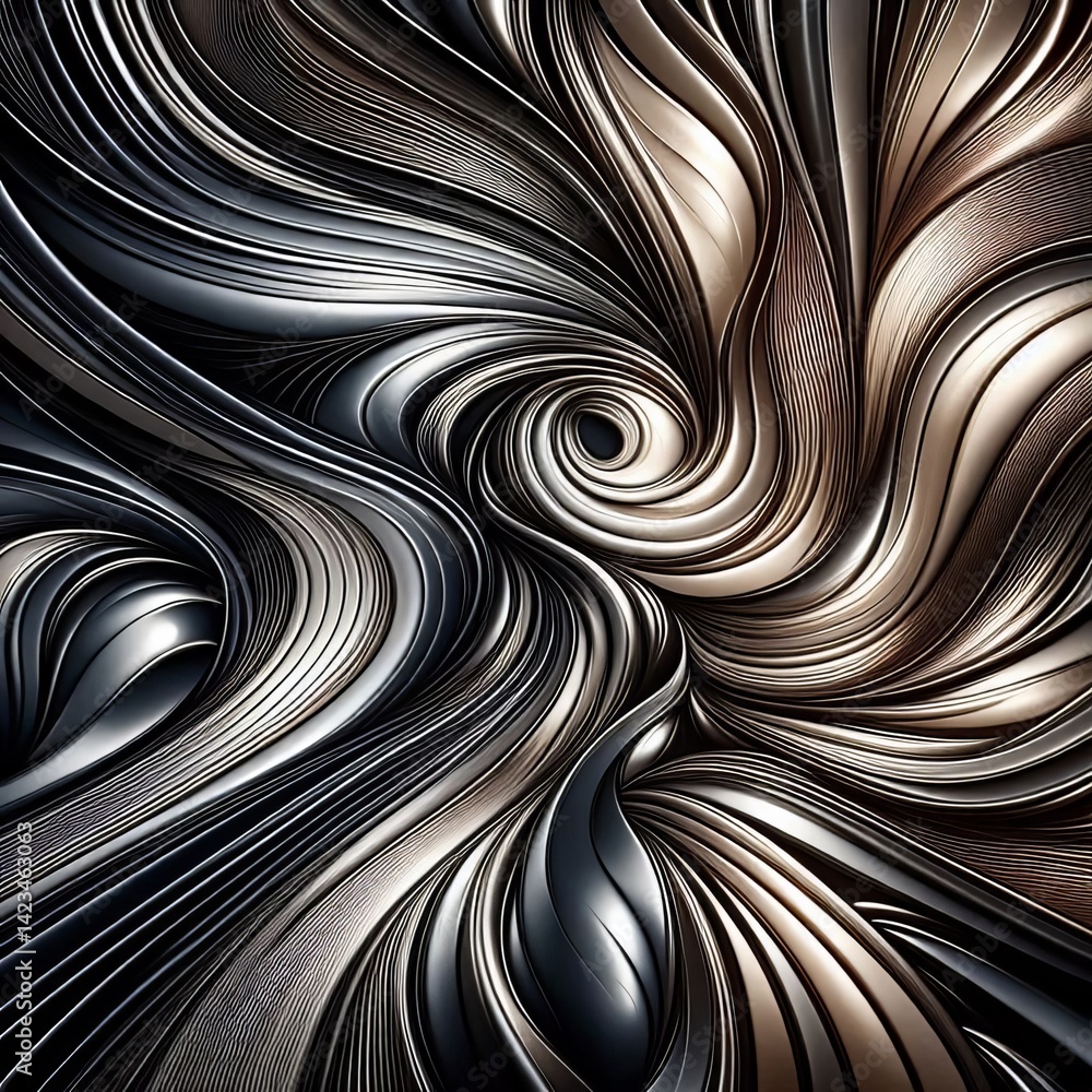 Sticker abstract pattern sophistication and modernity