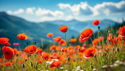 Obraz premium Beautiful spring landscape 