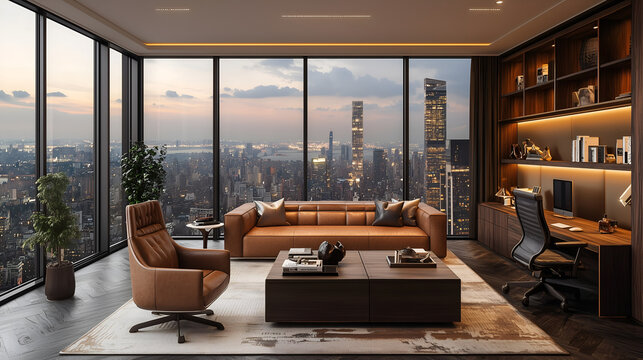 interior of a modern living room