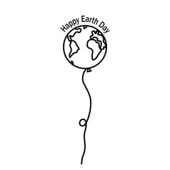 Happy Earth Day, Vector Illustration Art