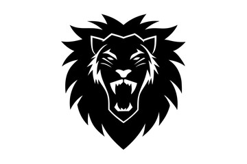 lion head vector illustration