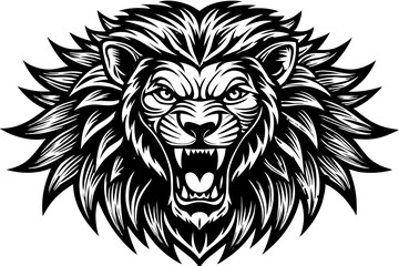 lion head mascot