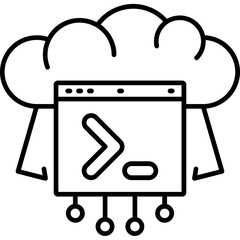 Cloud Shell Icon