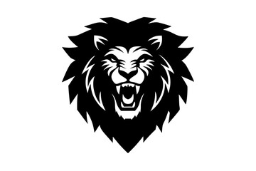lion head vector illustration