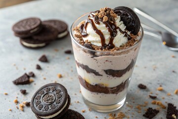 OREO ice cream parfait