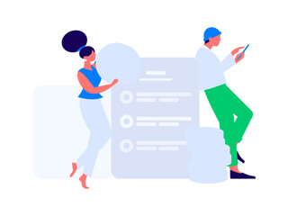 Internet financial management investment flat vector concept operation hand drawn illustration
