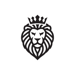 Obraz premium Crown Logo Design, Premium style abstract gold crown logo symbol. Royal king icon. Modern luxury brand element sign.