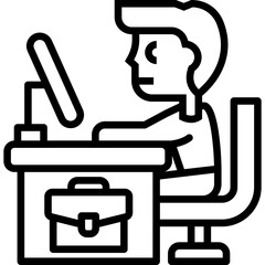 Work line icon