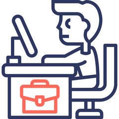 Work line color icon